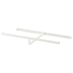 Штанга для гардероба, белый, 60х40 см, HJÄLPA IKEA