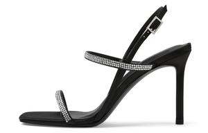 Маленькие Ck One Strap Sandals 9.2 см женские CHARLES&KEITH, черный