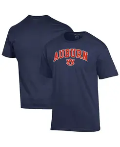 Мужская футболка Auburn Tigers с арочным логотипом, цвет navy Champion