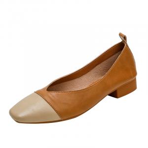 JIUXINGDAO Коричневые женские туфли-лодочки, цвет Brown