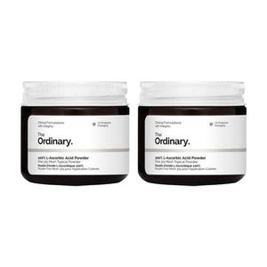 Порошковый скраб с l-аскорбиновой кислотой 20г*2 увлажняющий, освежающий, очищающий The Ordinary