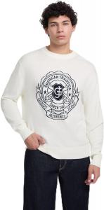 Свитер GUESS с жаккардовым узором, Warm White