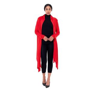 Женская шаль-накидка с изображением кошки DM Dai Moda, Red