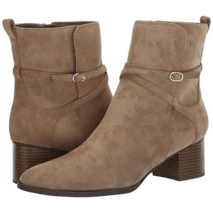 Женские ботильоны Anne Klein Moore, бежевые, с миндалевидным носком и массивным каблуком, модель LION588