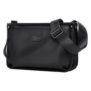 POLO Тканевая наплечная сумка мужская черная, Black (Style 3)