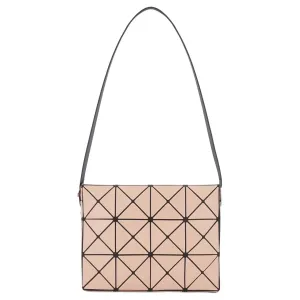 ISSEY MIYAKE Cuboid Polyester Shoulder Bag Unisex Beige