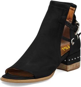 Женские сандалии FSJ с открытым носком, вырезами и пряжкой, ботильоны на щиколотке, удобные с низким устойчивым каблуком, летние сандалии, размеры 4-15 M US, Black-Two Straps