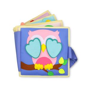 Большая сенсорная книга, тихая книга, Монтессори - Sowa/Jolly Designs Inna marka