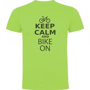 Футболка Kruskis Keep Calm And Bike On, зеленый