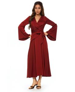 Женское платье цвета шалфея Alexia Admor, Burgundy