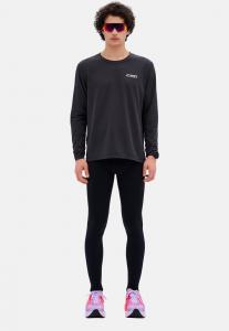 Топ CEP CORE RUN LONG SLEEVE, Black