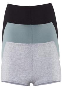 Бой-шорты GO IN, серый/зеленый/черный