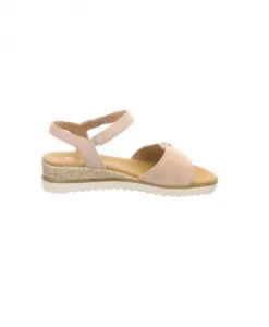 Удобные женские сандалии однотонных цветов. Gabor, бежевый