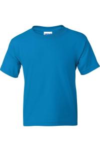 Молодежная футболка Gildan DryBlend, цвет sapphire