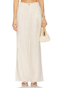 Брюки прямого кроя Hopper Sanctuary, flax