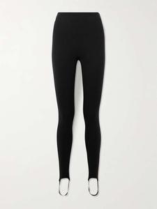 Леггинсы Spanxsupersmooth perfectfit stretch ponte со штрипками Spanx, черный