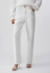 Джинсы свободного кроя Liu Jo, White