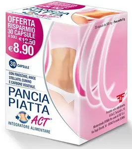 Добавка для транзита через кишечник при плоском животе, 30 капсул F&F