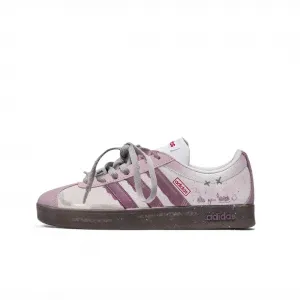 Adidas Neo Кроссовки для скейтбординга VL Court Lifestyle, унисекс, низкие, розовые/белые