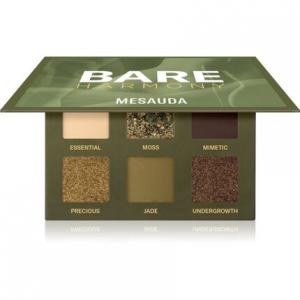 MESAUDA MILANO Bare Harmony Палитра теней для век No205 Hidden Green 6g