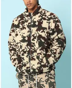 Мужская реверсивная куртка Digi Sherpa CARRE, черный