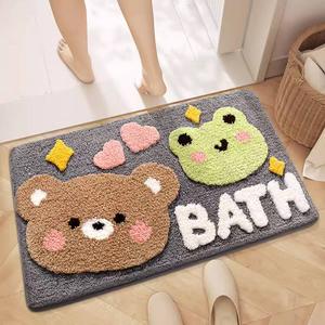 Dajiang Ковер 40х60 см для ванной, впитывающий, нескользящий, Huanle Pengyou