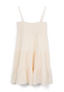 Повседневное платье CORTO PUNTO SMOCK Calliope, бежевый