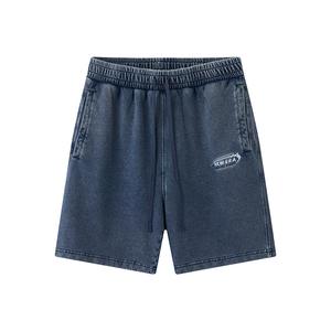 New Era Повседневные шорты унисекс светло-голубые