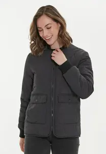 WEATHER REPORT стеганая куртка "Eilish" великолепного стеганого дизайна, серый