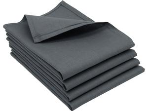 Чайные полотенца Zollner, 50x70 см, антрацит