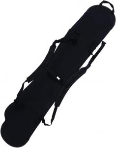 Чехол для сноуборда Kisangel, многофункциональный чехол для сноуборда, для безопасного хранения в дороге, подходит для стандартных досок, легко моется, элегантный черный дизайн, Black