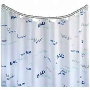 WENKO арочный штанга «Круглый душевой штанга, хром», фиксированный размер, цвет silberfarben