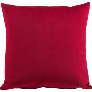 Декоративные подушки Duval с застежкой-молнией, наволочка без наполнителя, 2 штуки Gözze, Bordeaux + unifarben
