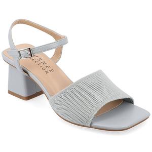 Женские босоножки Evylinn на блоке каблуке, средняя и широкая полнота Journee, Blue