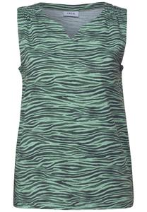 Топ CECIL, Khaki/Fir