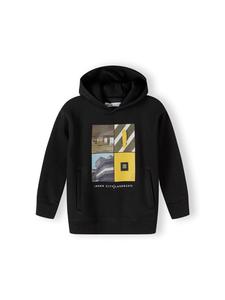 Толстовка с капюшоном Minoti, черный