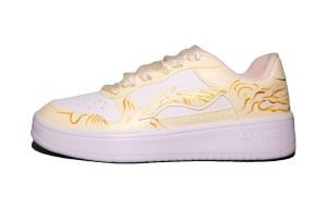 Li-Ning Li Ning Floating Boat Butter Milkshake синтетическая кожа устойчивая к истиранию нескользящая низкая обувь для скейтбординга