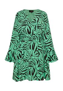 Платье faina Zebraprint, зеленый черный