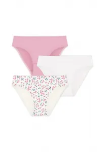 Трусы в упаковке по 3 штуки Petit Bateau