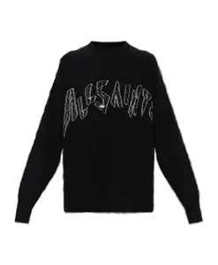 Свитер с цинком Allsaints, черный