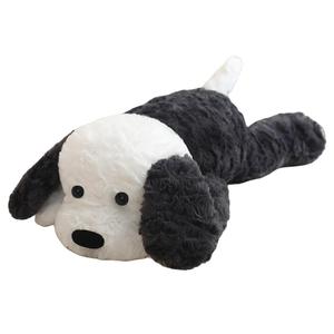 Милые мягкие плюшевые куклы щенков высота 35см/55см Fat Fat Dragon, черный