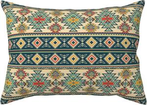 Pevtufa Чехол для подушек с принтом Aztec Traditional Tribal Aztec1