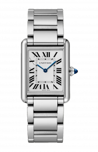 Tank must de cartier, большая модель, сталь, solarbeat - wsta0122 CARTIER