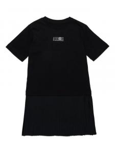 MM6 Maison Margiela Kids платье с принтом Numbers, черный