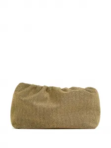Клатч soirée со сборками Eres, золотистый