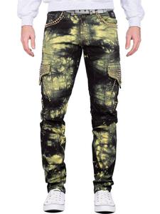 Джинсы желтого цвета Cipo & Baxx