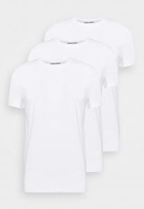 Базовая футболка 3 ПАКЕТА Denim Project, белая