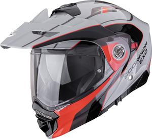 Шлем скорпион adx-2 кампс эндуро Scorpion, Grey/Black/Red