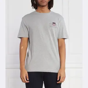 Футболка стандартного кроя Gant, серый