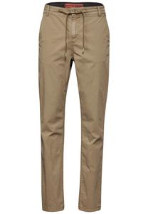 Обычные брюки-чинос Street One MEN, коричневый